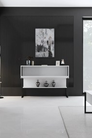 Komód Luxe - Black, White
