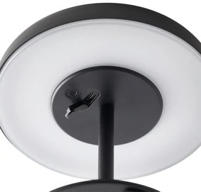 Nordlux - LED napelemes lámpa ELMER LED/2W/3,7V IP44 fekete