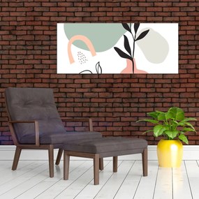 Kép - Virágok vázában N⁰3 (120x50 cm)
