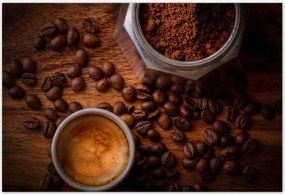 Poszterek 200x135 Natúr kávé