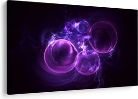 Absztrakt kép buborékok (90x60 cm)