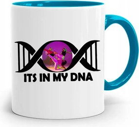 Táncosnőnek Kék Bögre Születésnapi Ajándék fényképes nyomtatással