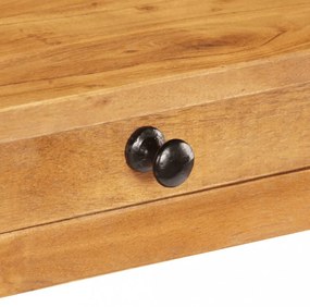 tömör akácfa tálalóasztal 100 x 40 x 76 cm