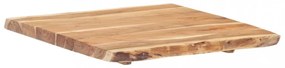 tömör akácfa asztallap 58 x (50-60) x 3,8 cm
