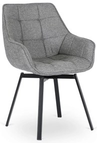 Forgó Étkezőszék Szürke Színben. LUNA 2