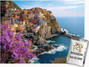 Fotótapéta Város Óceán Virágok Hálószoba Nappali Tapéta Flizelina 150x105