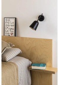 FARO 28257 - Fali lámpa STUDIO 1xE14/8W/230V fekete