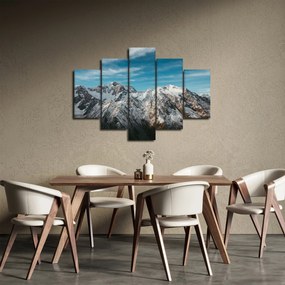 Havas csúcsok képe, Fiordland (150x105 cm)
