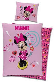 Disney Minnie Chic ágyneműhuzat 140×200cm, 70×90 cm