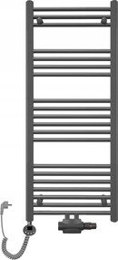 Fürdőszobai víz-elektromos radiátor Trm 1200x500 antracit létra