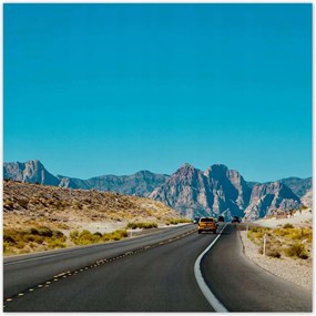 Poszterek 100x100 Út a kanyonon át Hegyek