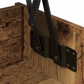 Dohányzóasztal Régi fa 102 x 50 x 52.5 cm Faanyag