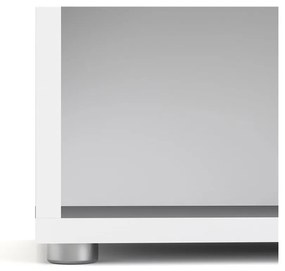 Fehér moduláris könyvespolc 89x222 cm Prima – Tvilum