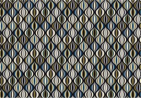 Fotótapéta Ovális motívumok absztrakt geometria modern retro 368x280 +ragasztó