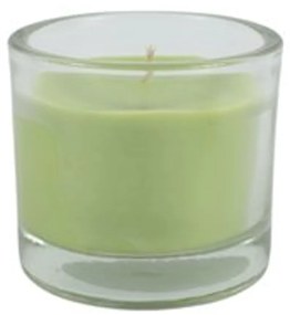 MINNESOTA LIGHT GREEN világoszöld illatgyertya üvegben 9 cm