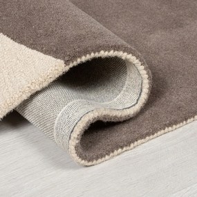 Okkersárga gyapjú szőnyeg 170x120 cm Glow - Flair Rugs