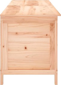 vidaXL tömör fenyőfa kerti tárolóláda 198,5 x 50 x 56,5 cm