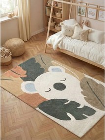 Krémszínű mosható-kézi szövésű pamut gyerek szőnyeg 140x200 cm Snuggle Rio – Hanse Home