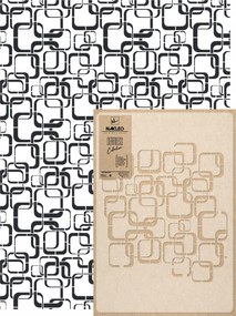 Festősablon Ismételhető Többször felhasználható 59x95cm Tapéta Retro Négyzetek