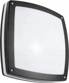 Su-ma Nex Kültéri Plafon Fekete IP44 30cm 2xE27 Alumínium