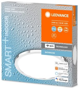 Ledvance SMART+ DISC LED 18W 230V Wi-Fi IP44 für Badezimmer dimmbar