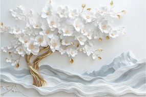 Kép – 3D elegáns életfa (90x60 cm)