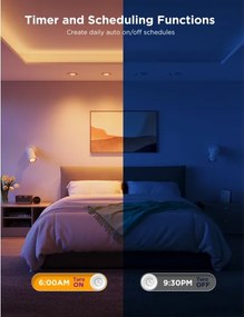 KÉSZLET 2x LED RGBWW Dimmelhető izzó GU10/4,8W/230V 2700-6500K Wi-Fi - Govee