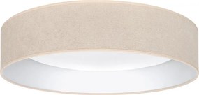 Brilagi-LED VELVET SIMPLE mennyezeti lámpa LED/24W/230V 3000K, átm. 45 cm, krémszínű