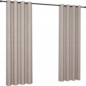 Vélúr függöny 140x230 karikákkal, nappaliba, különböző színekben