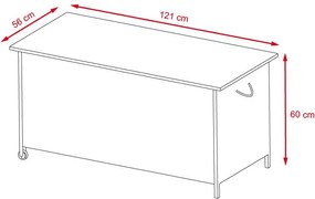 ELEGANZA Rattan tárolódoboz - szürke