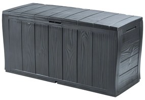 Sötétszürke kerti tárolódoboz Sherwood – Keter