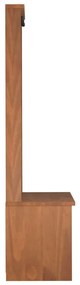 SANDNES tömör fenyőfa előszobafa 87x40x159,5 cm