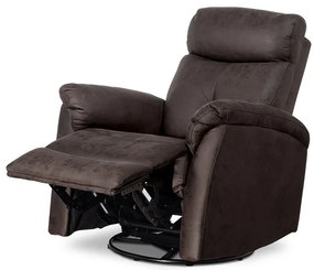 Barna Vintage Szövet Fekvőfotel. TV-333 BR3