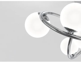 Wofi 9014-807 - LED Felületre szerelhető csillár  NANCY 8xG9/3,5W/230V fényezett króm