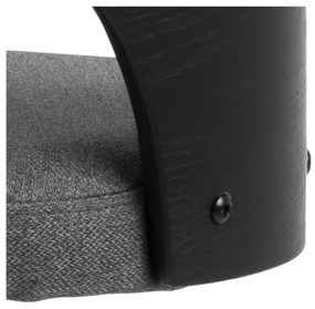 Sötétszürke állítható magasságú bárszék szett 2 db-os (ülésmagasság 84 cm) Lucy – Actona