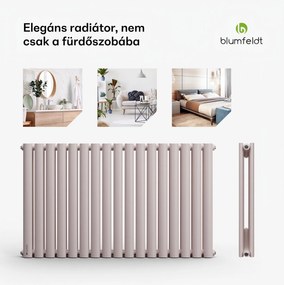 Blumfeldt Tallheo, 100 x 60, radiátor, csőradiátor, 1445 W, melegvizes, 1/2