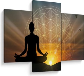 A meditáció képe (90x60 cm)