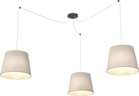 Emibig modern függeszték ascot bézs fekete emi1423/3