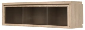 Vitrin falra Kasey SFW1W/140 (Sonoma tölgy). 798016