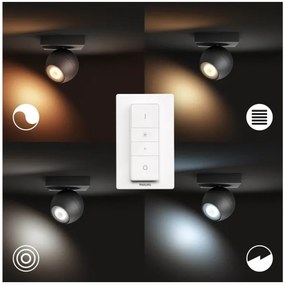 Philips 50471/30/P6 - Hue BUCKRAM LED állítható spot 1xGU10/5W/230V