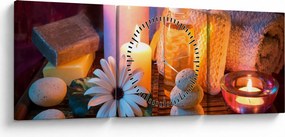 Kép - Egy pillanatnyi pihenés (órával) (90x30 cm)