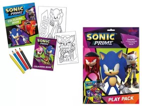Sonic a sündisznó Prime színező szett