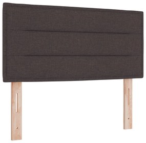 Fejtámla Vonalak Design Sötétbarna 100 cm Szövet