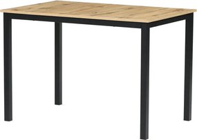 Étkezőasztal 110x70x75 cm, MDF, vad tölgy, GDT-202 OAK