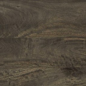 Sideboard Fekete 60x33x75 cm tömörfa Mango