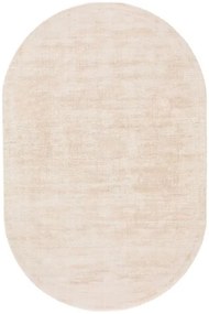 Viscose szőnyeg Oval Nova Cream 150x230 cm