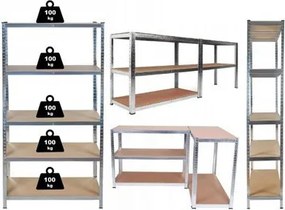 Fémpolc R100 – Nagy Teherbírású Tárolás