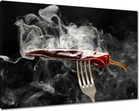 Vászonkép 100x70 Csípős chili paprika