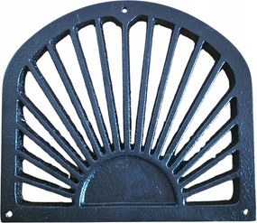 Öntöttvas Kandalló Szellőzőrács Áttört Szuper Minőség