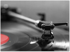 Poszterek 135x100 Vinyl lemez Audio tű